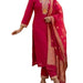 ROMAN SILK KURTI SET WITH BEAUTIFUL EMBROIDERY