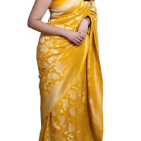 Soft Silk Lichi Silk Saree with Jacquard Work