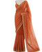 Amber Radiance Moss Silk Saree - GET ESSENTIAL