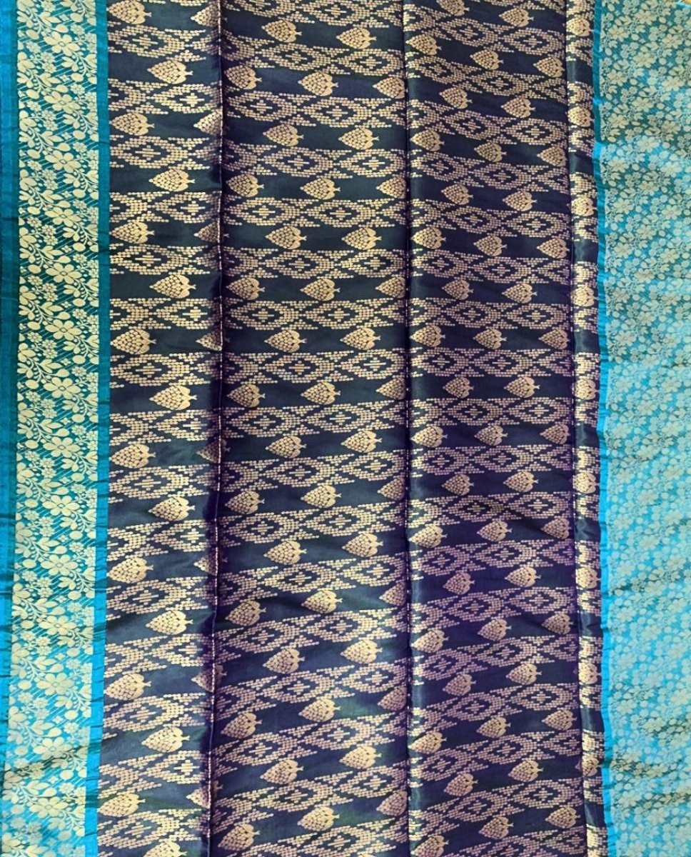 Blue Kanjeevaram Silk Saree - GET ESSENTIAL