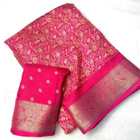 Elegant Georgette Saree with Jacquard Weaving