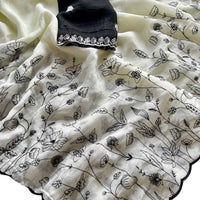 Fenday Satin Saree - GET ESSENTIAL