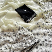 Fenday Satin Saree - GET ESSENTIAL