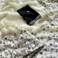 Fenday Satin Saree