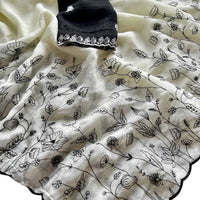 Fenday Satin Saree