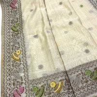GRACEFUL JAMDANI COTTON SAREE WEAVE