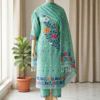 Jamdani Salwar Suit Piece - GET ESSENTIAL