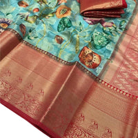 KOTA SILK SAREE WITH PAITHANI BORDER