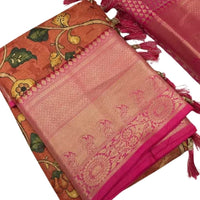 KOTA SILK SAREE WITH PAITHANI BORDER