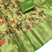 KOTA SILK SAREE WITH PAITHANI BORDER