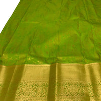 Light Green Kanjeevaram Silk Saree - GET ESSENTIAL
