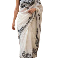 Linen Saree - GET ESSENTIAL