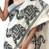 Linen Saree - GET ESSENTIAL