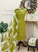 MODAL EMBROIDERY TASSEL LACE SUIT - GREEN - GET ESSENTIAL