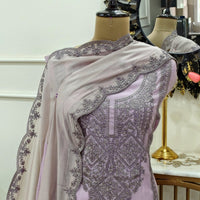MODAL MUL EMBROIDERY SUIT - GET ESSENTIAL