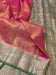 Pink and Green Kanjeevaram Tissue Saree - GET ESSENTIAL