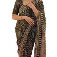 Radiant Mirror Elegance Saree - GET ESSENTIAL