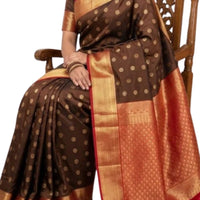 Royal Dharmavaram Silk Drape - GET ESSENTIAL
