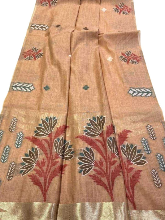 Soft Jamdani Saree - GET ESSENTIAL