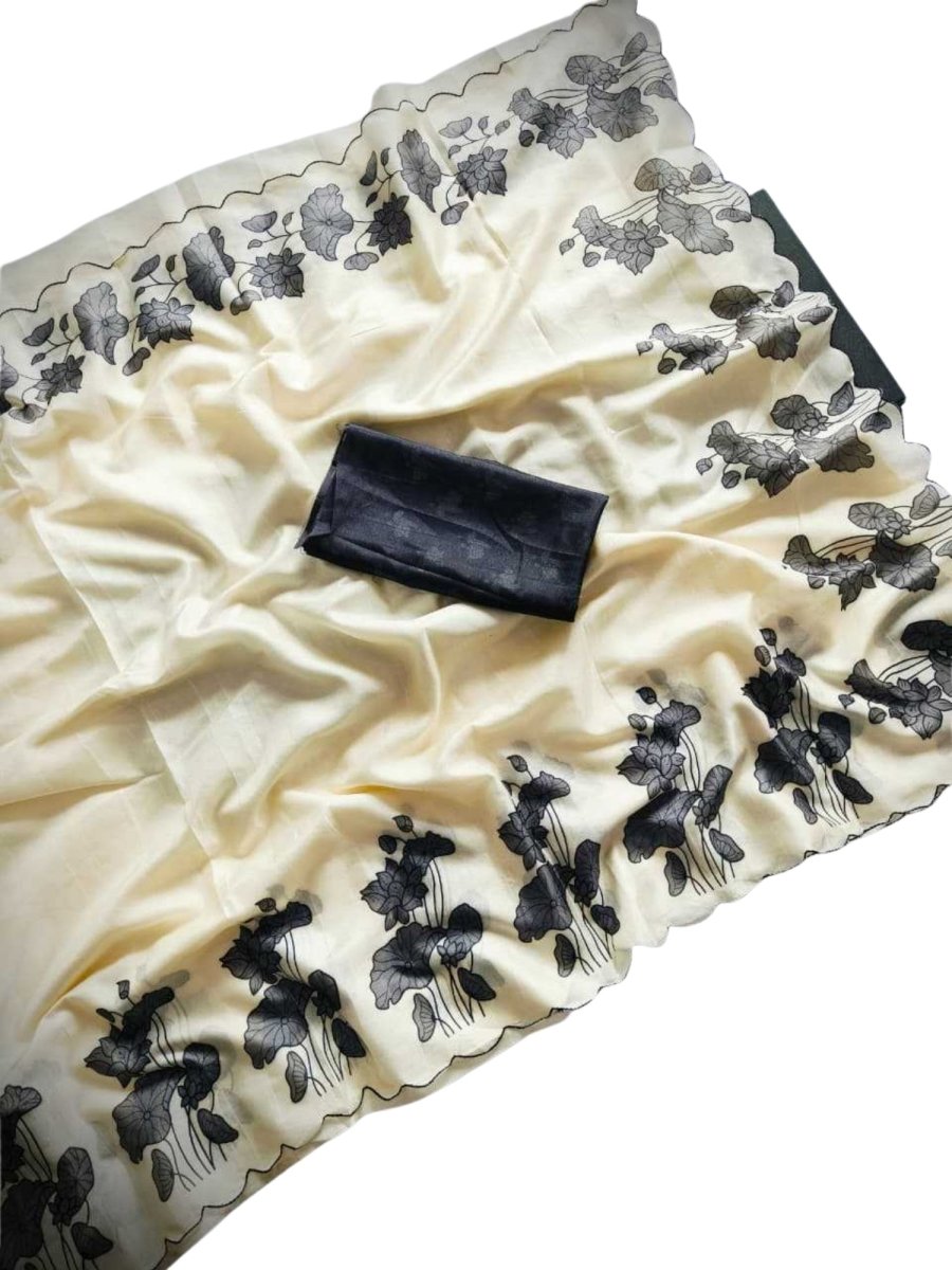 TUSSAR SILK HANDLOOM SAREE - GET ESSENTIAL